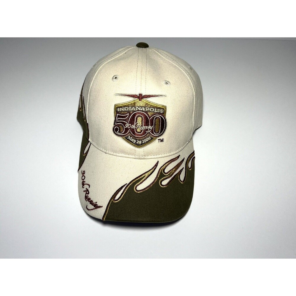 Brickyard Authentics Indianapolis 500 90th Anniversary Hat May 28, 2006 Flames